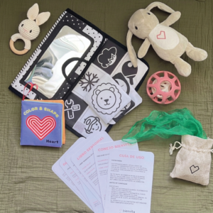 Caja de juguetes sensoriales para bebé – Eveil Signature