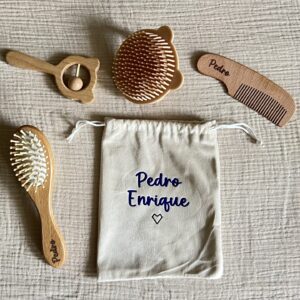 Set de peine personalizado para bebé